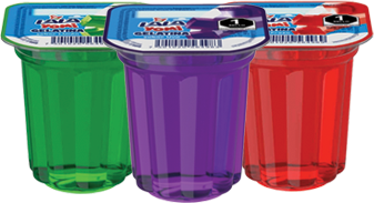 Gelatinas Yomi 100g Fresa, Uva o Limon