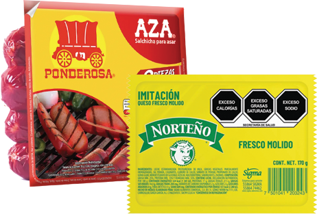 Salchicha para Asar Ponderosa 800g + Queso Norteño 170g